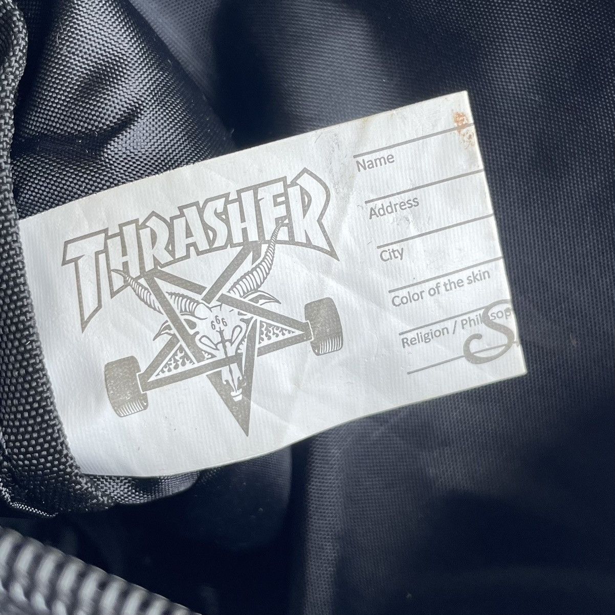 Thrasher 🔥 STREET STYLE THRASHER MAGAZINE NET SACOCHE Size ONE SIZE - 8 Thumbnail