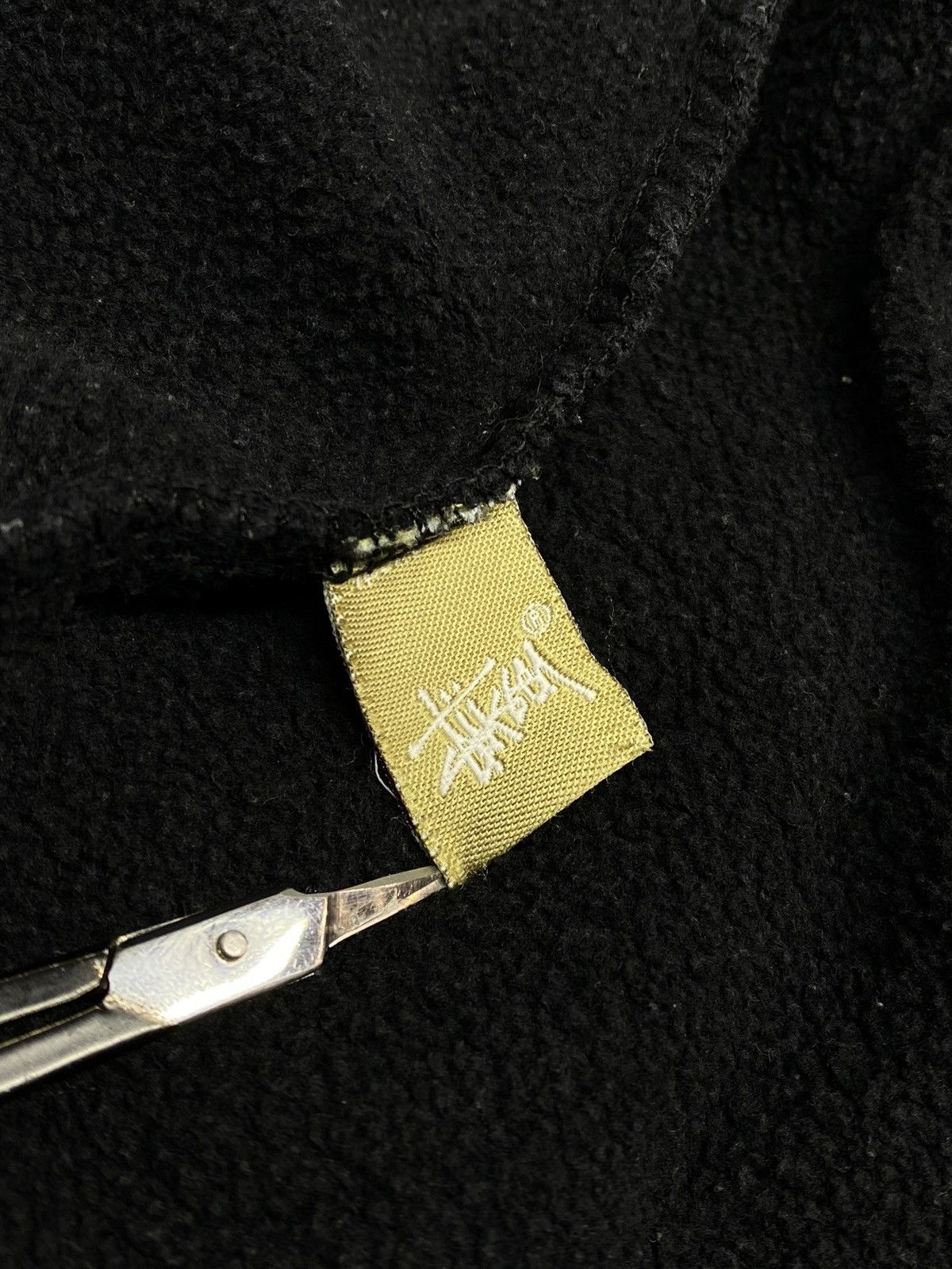 Stussy STUSSY ZIP HOODIE USA MADE FADED BLACK OG SKATE STYLE Size US M / EU 48-50 / 2 - 20 Thumbnail
