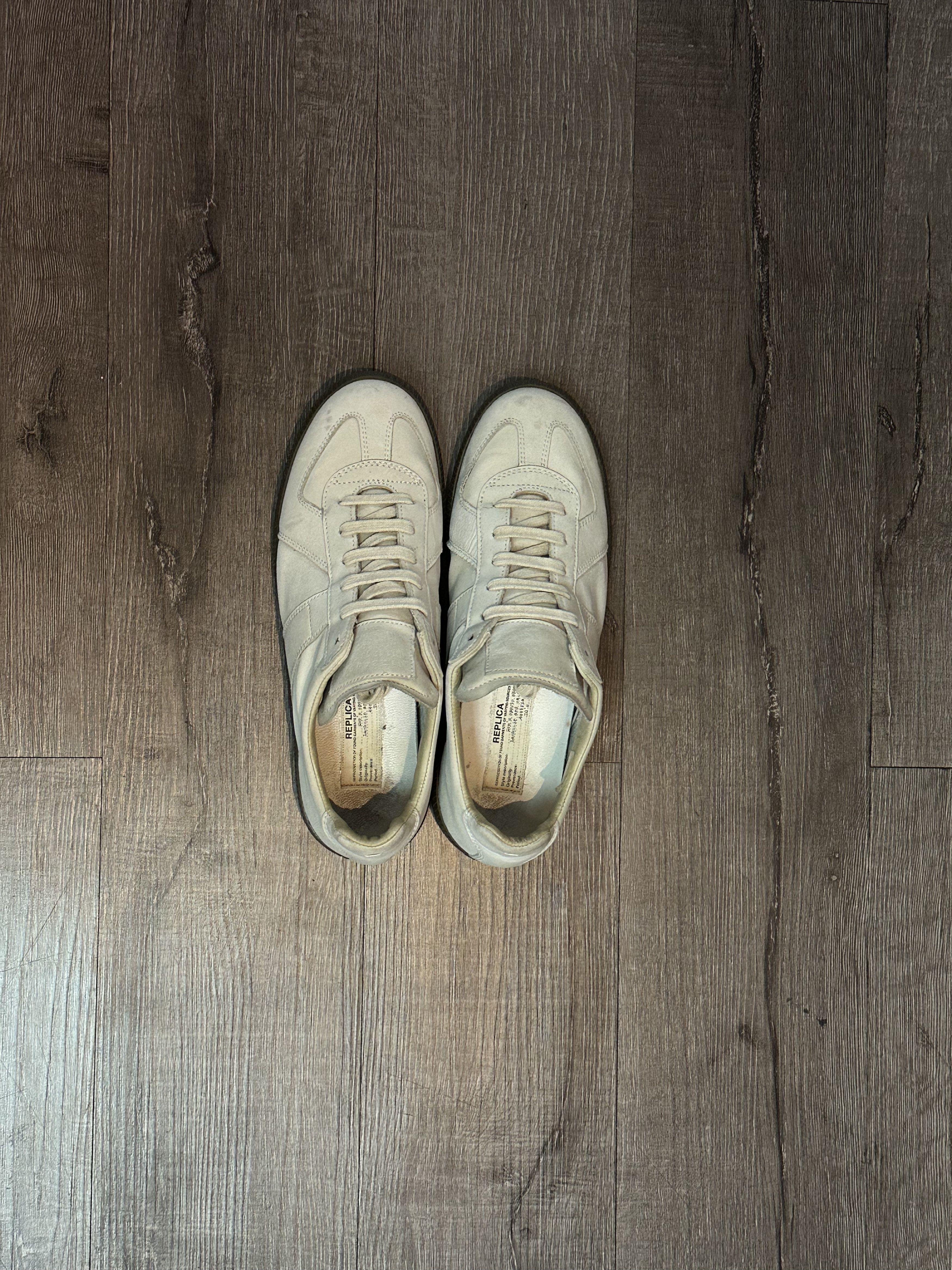 Maison Margiela Maison Margiela GATS Replica Sneaker White/Grey Size US 8 / EU 41 - 10 Thumbnail