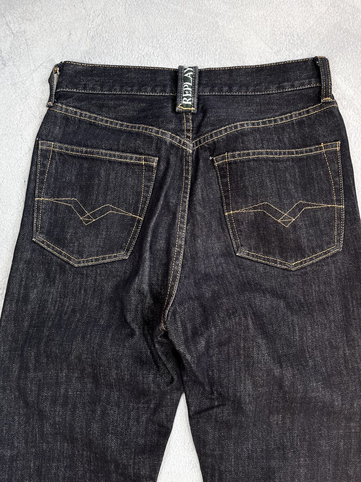 Replay Vintage Y2K Replay Italy straight jeans unisex denim 28 Size US 28 / EU 44 - 8 Thumbnail