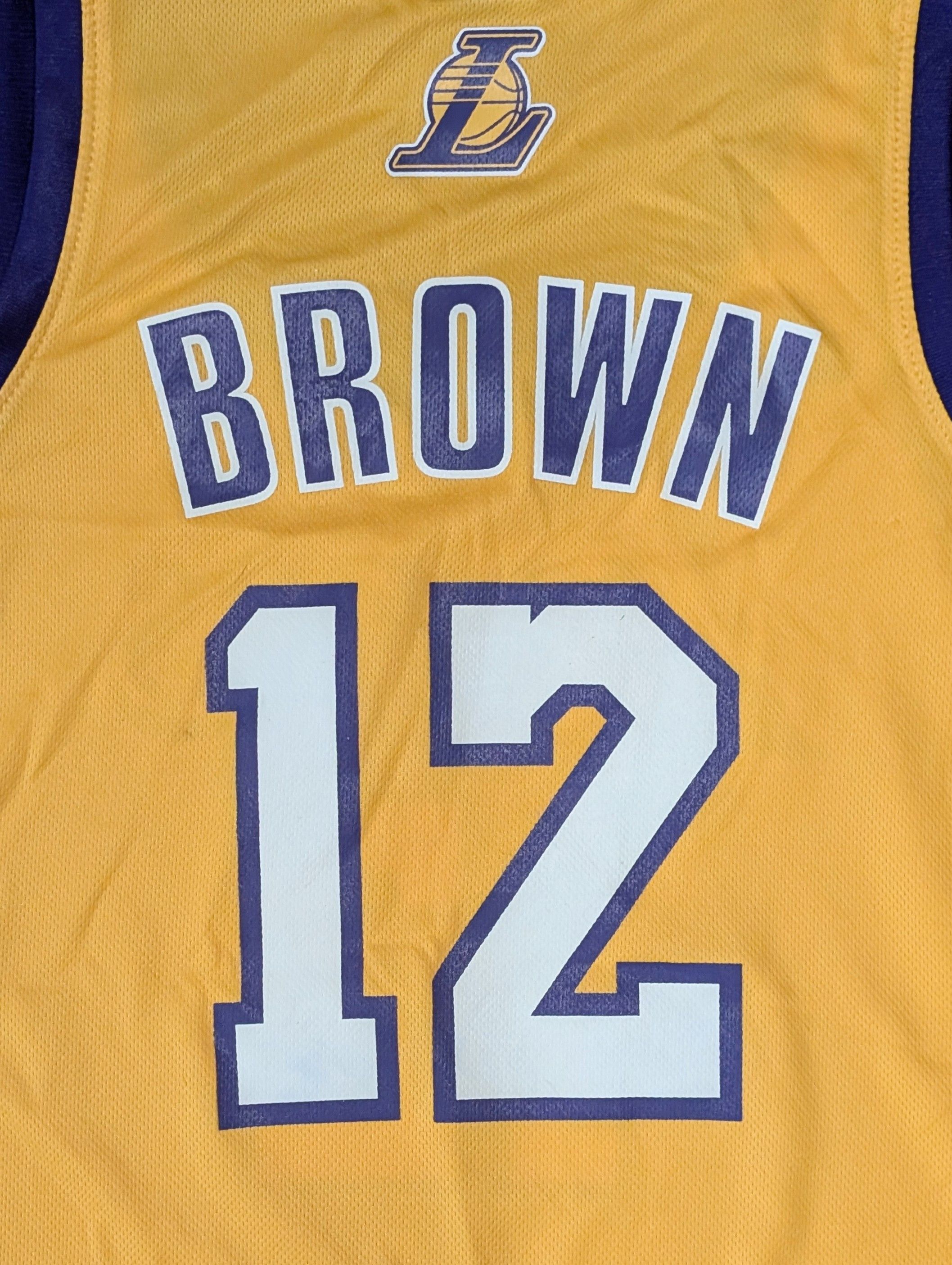 Adidas × NBA Adidas NBA 4 Her LA Lakers Shannon Brown no. 12 jersey Size M / US 6-8 / IT 42-44 - 6 Thumbnail