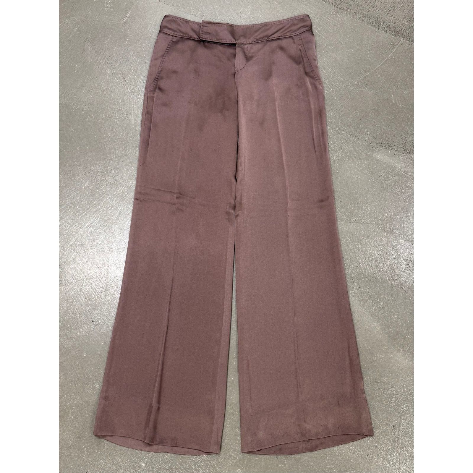 Gucci 2002 Gucci by Tom Ford wide silk pants Size 28" / US 6 / IT 42 - 1 Thumbnail