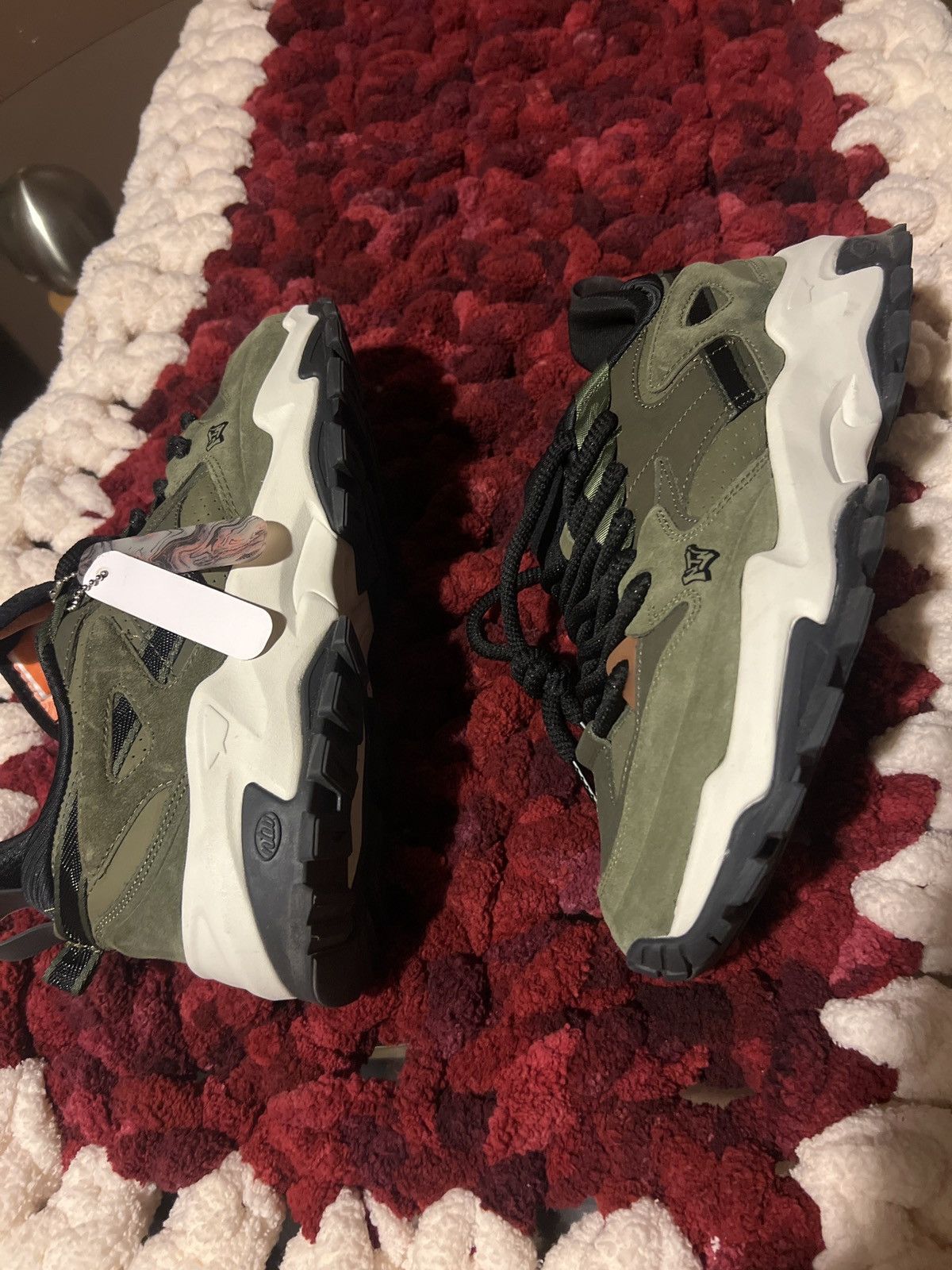 Other Notwoways Model 1 Trainers “Khaki” Size US 11 / EU 44 - 3 Thumbnail