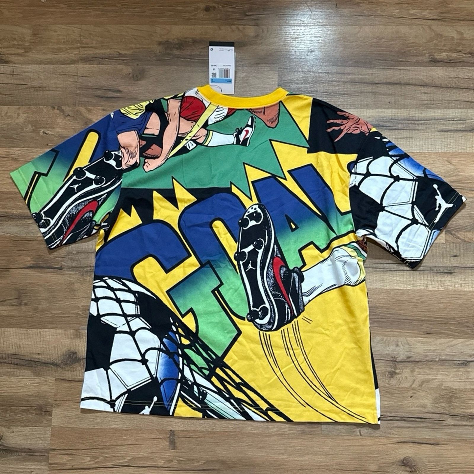 Jordan Brand Jordan Brazil Jersey Short Sleeve Shirt Size US M / EU 48-50 / 2 - 2 Thumbnail