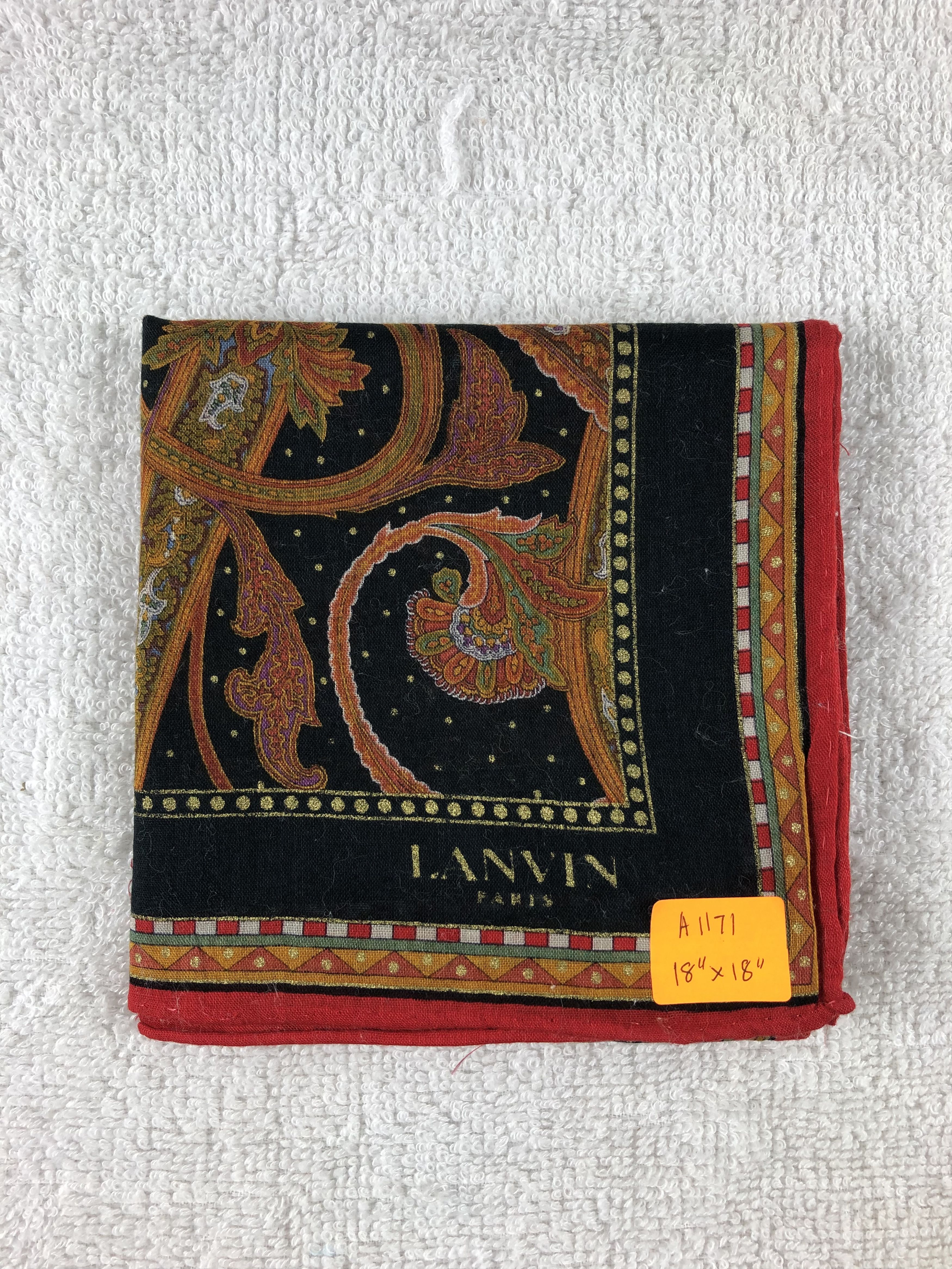 Lanvin Lanvin Handkerchief / Bandana / Neckerchief Size ONE SIZE - 6 Thumbnail