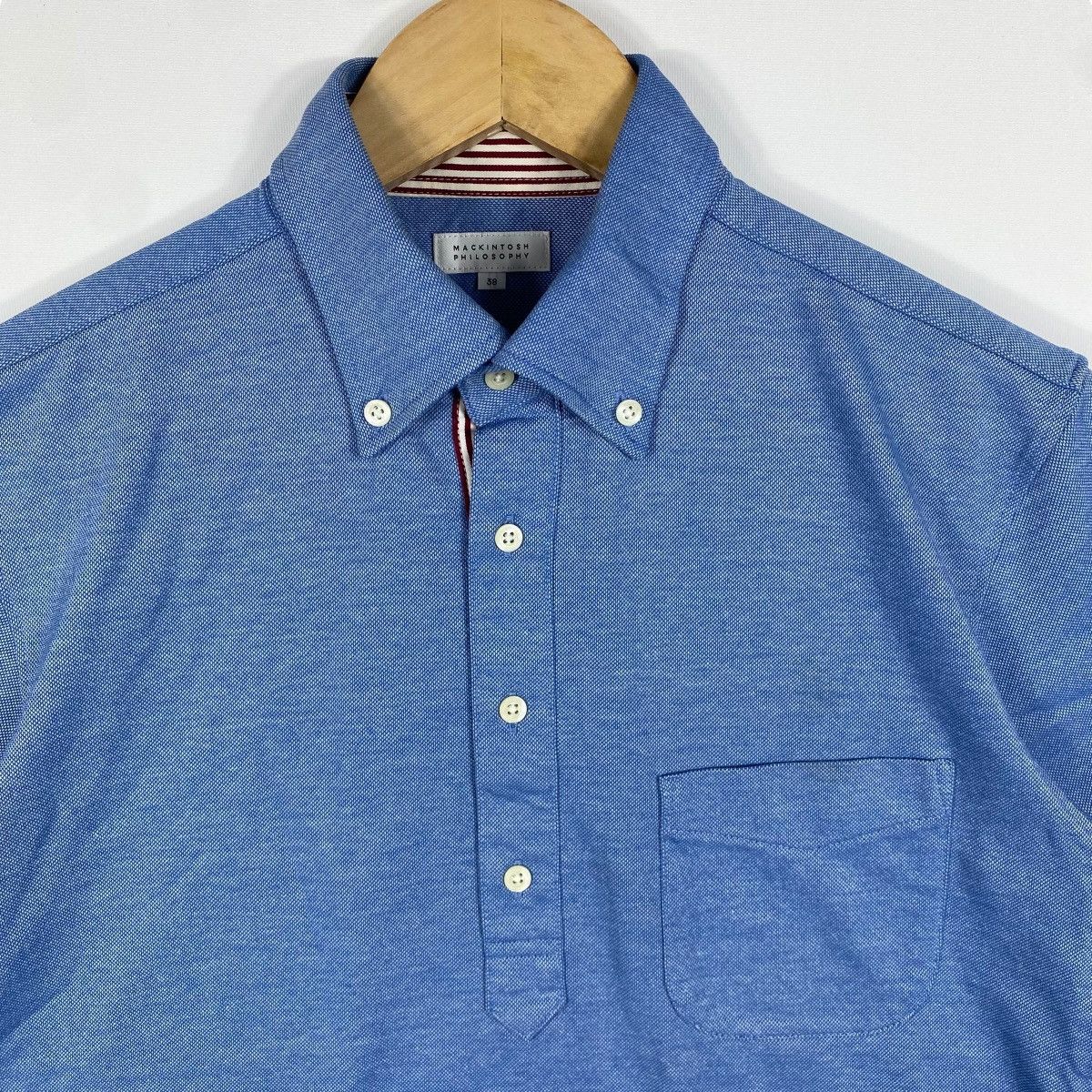 Japanese Brand × Mackintosh MACKINTOSH PHILOSOPHY Polo Shirt Button Down Size 38 Size US M / EU 48-50 / 2 - 2 Thumbnail