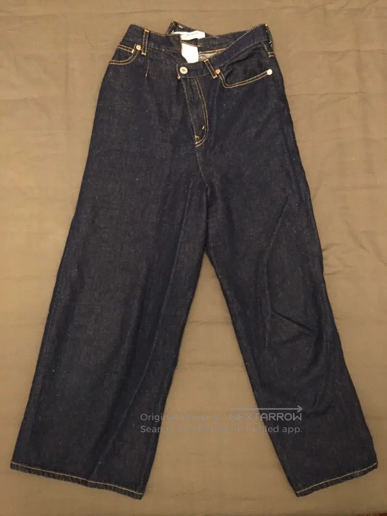Junya Watanabe size S Mismatched denim pants