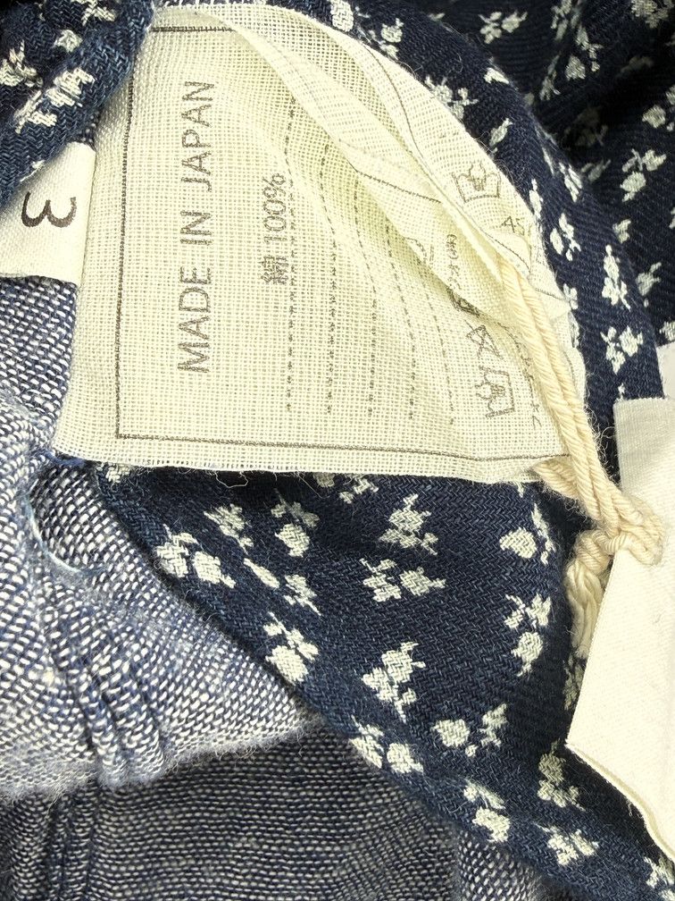 45rpm Indigo Gauze Floral Shirt Size US M / EU 48-50 / 2 - 5 Thumbnail