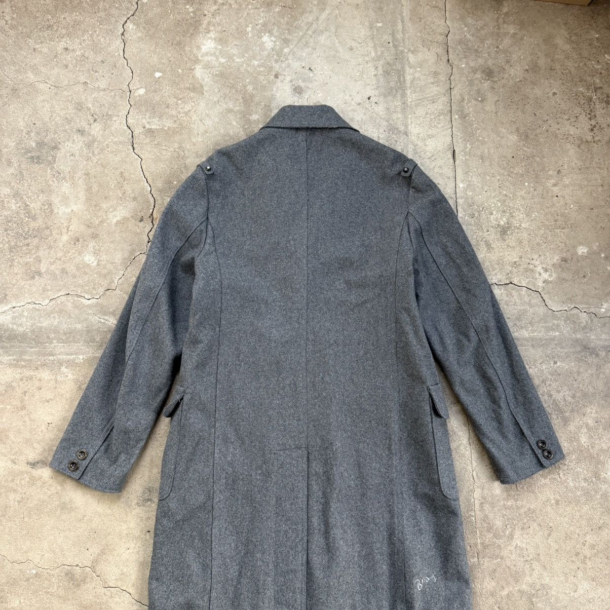 Bray Steve Alan Bray Steve Alan Grey Wool Military Maxi Coat Size US XL / EU 56 / 4 - 6 Thumbnail