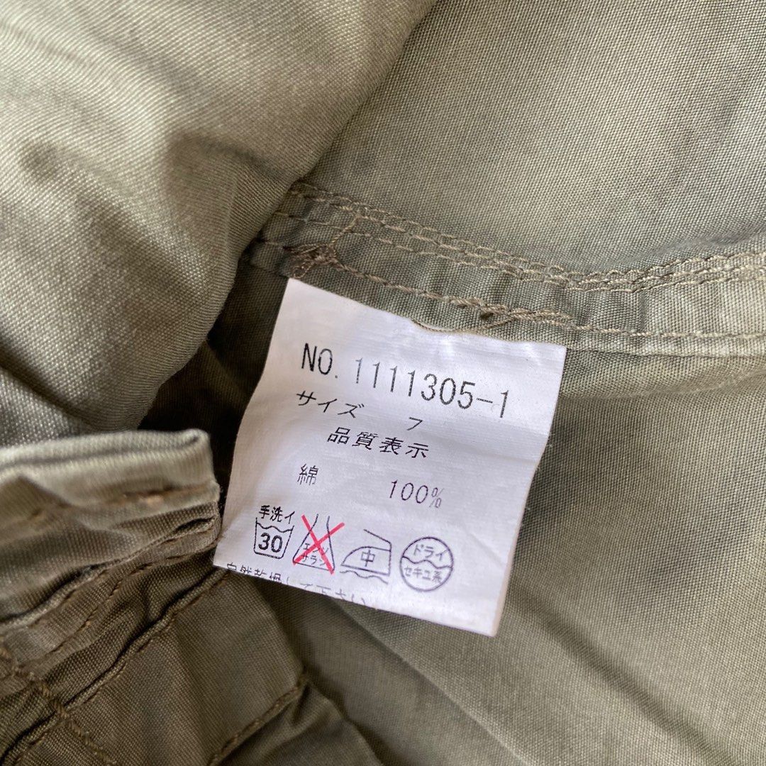 Issey Miyake × Japanese Brand × Tete Homme Tete Homme Japan M- 65 Style Utility Jacket Size US L / EU 52-54 / 3 - 5 Thumbnail