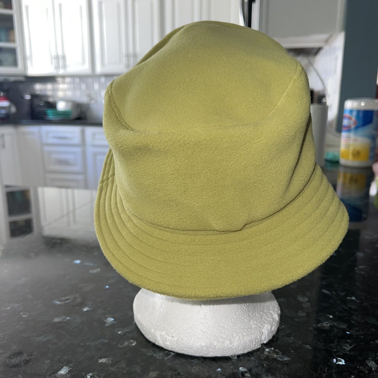 Polartec × Supreme Supreme FW17 Polartec Crusher Fleece Bucket Hat Sulfur S/M Size ONE SIZE - 3 Thumbnail