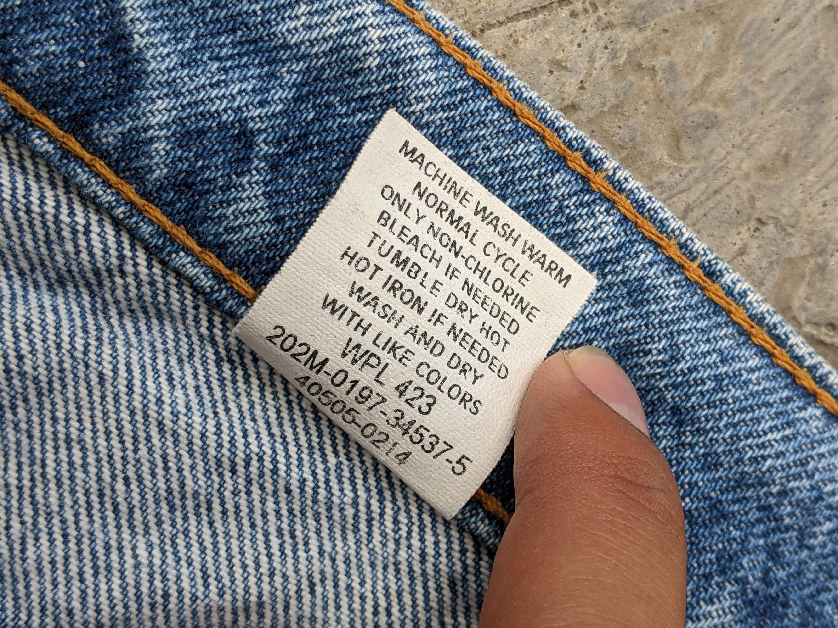 Levi's Vintage Jeans Levi's 505 Orange Tab Size US 34 / EU 50 - 7 Thumbnail