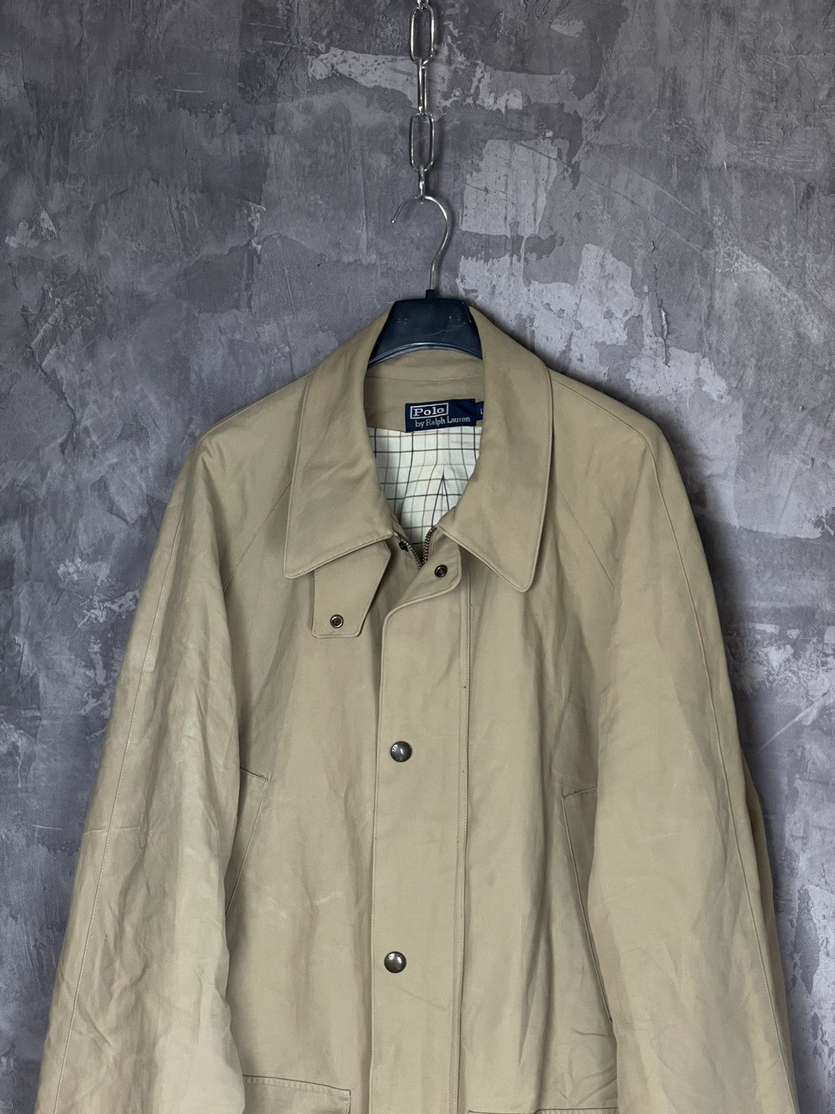 Ralph Lauren Polo Ralph Lauren Classic Luxury Zip Beige Jacket Size US L / EU 52-54 / 3 - 2 Thumbnail