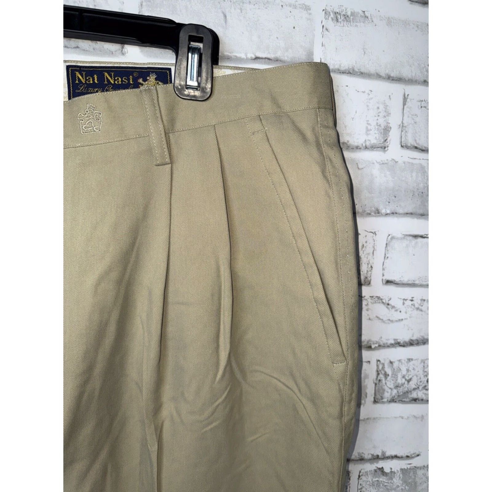 Nat Nast Nat Nast Silk Beige Chino Shorts Mens 38 Regular Size US 38 / EU 54 - 4 Thumbnail