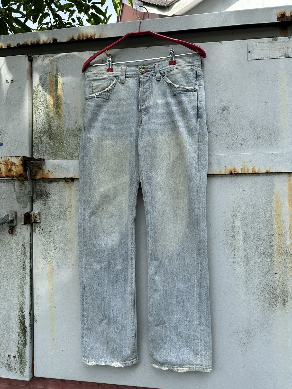 Levi's 👹Levi’s X Pat.May 1873 Thrashed Baggy Jeans Size US 30 / EU 46 - 3 Thumbnail
