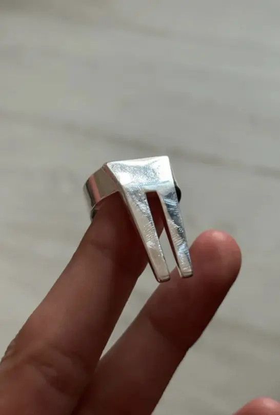 Rick Owens Rick Owens Silver Ring Braclet Necklace Avant Garde EX0237 Size ONE SIZE - 6 Thumbnail