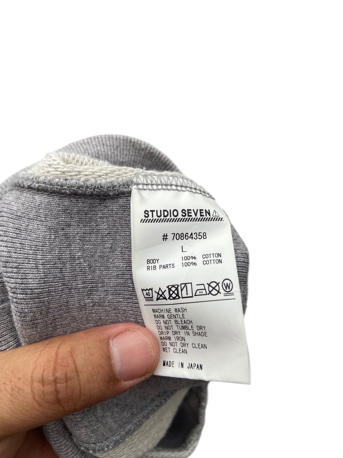 Studio Seven Studio Seven Reverse Weave Style Hoodie Size US L / EU 52-54 / 3 - 5 Thumbnail
