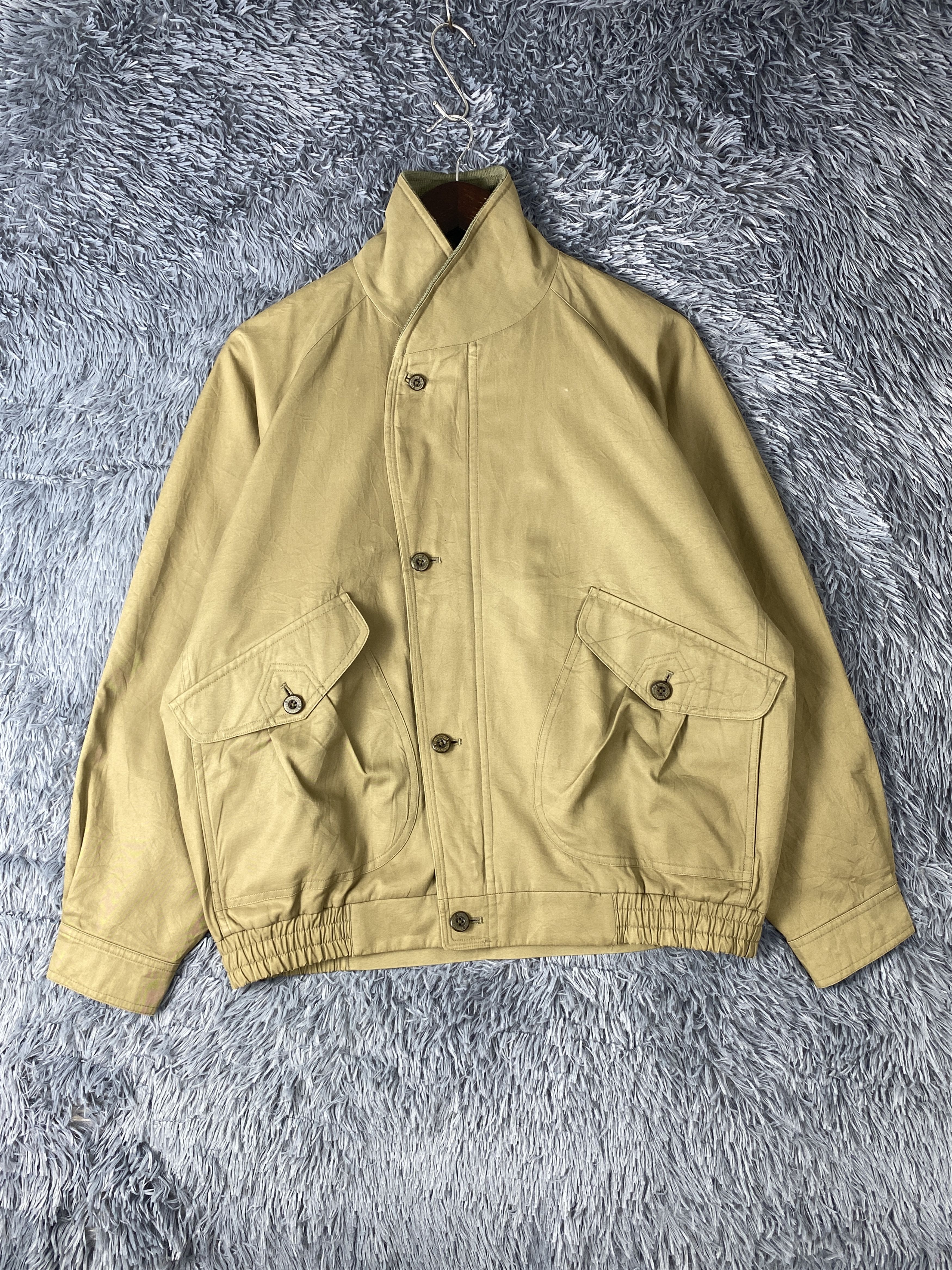 Burberry Vintage Burberry Zip Button Jacket Size US L / EU 52-54 / 3 - 1 Thumbnail