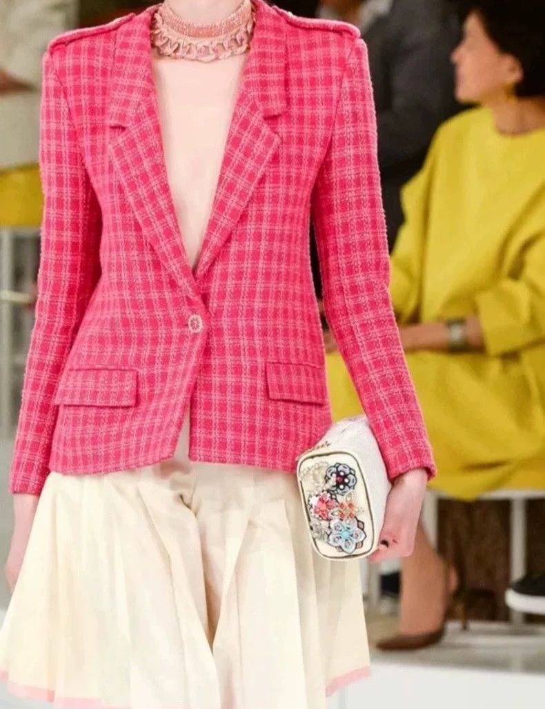 Chanel Chanel Seoul series rose-red jacket 2503-Nextarrow Size XS / US 0-2 / IT 36-38 - 9 Thumbnail