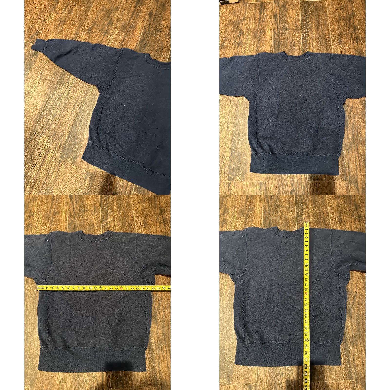 Champion VINTAGE Champion Reverse Weave Sweatshirt Crewneck XL Blue Navy 90s Mens Pullover Reversible Size US XL / EU 56 / 4 - 8 Thumbnail