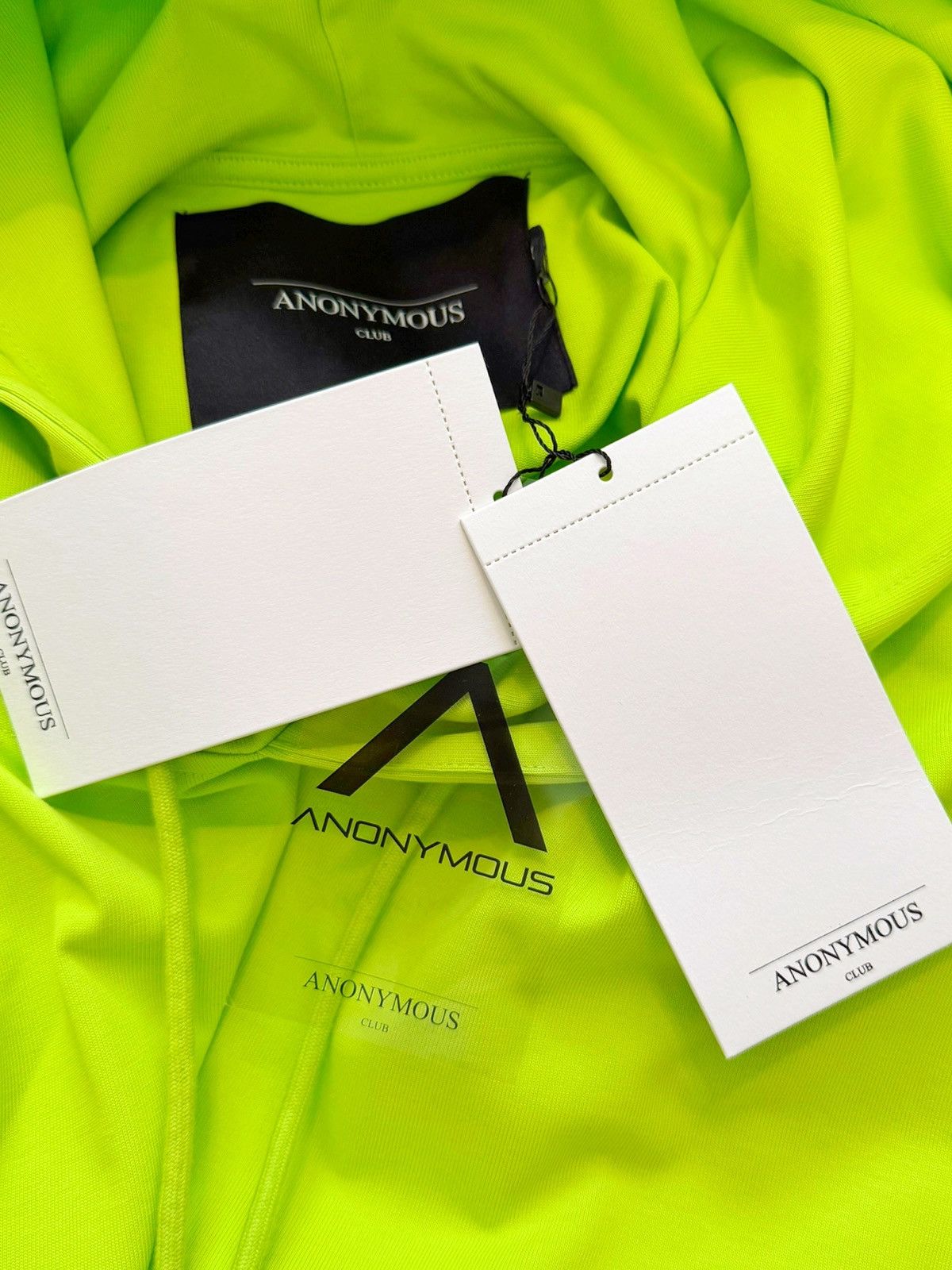 Anonymous Club Club Couture Logo Crystal Green Hoodie Size US M / EU 48-50 / 2 - 14 Thumbnail