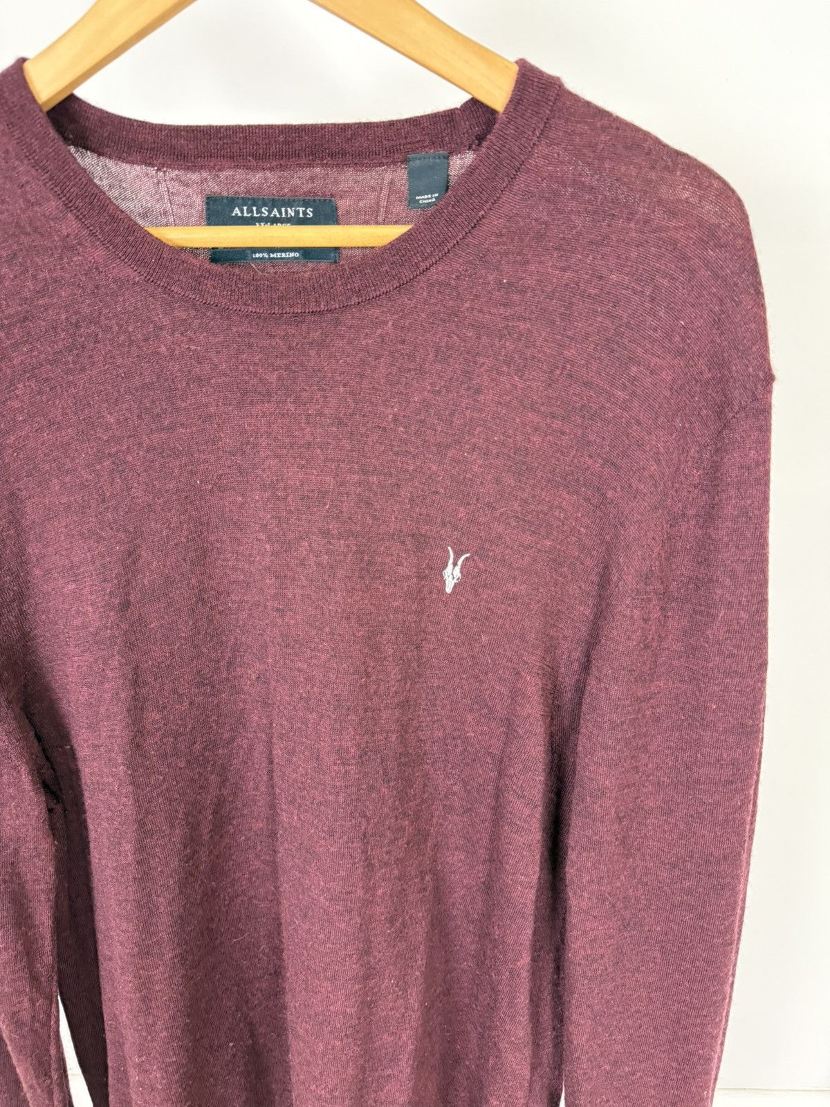 Allsaints All Saints Merino Wool Jumper Size US XXL / EU 58 / 5 - 2 Thumbnail