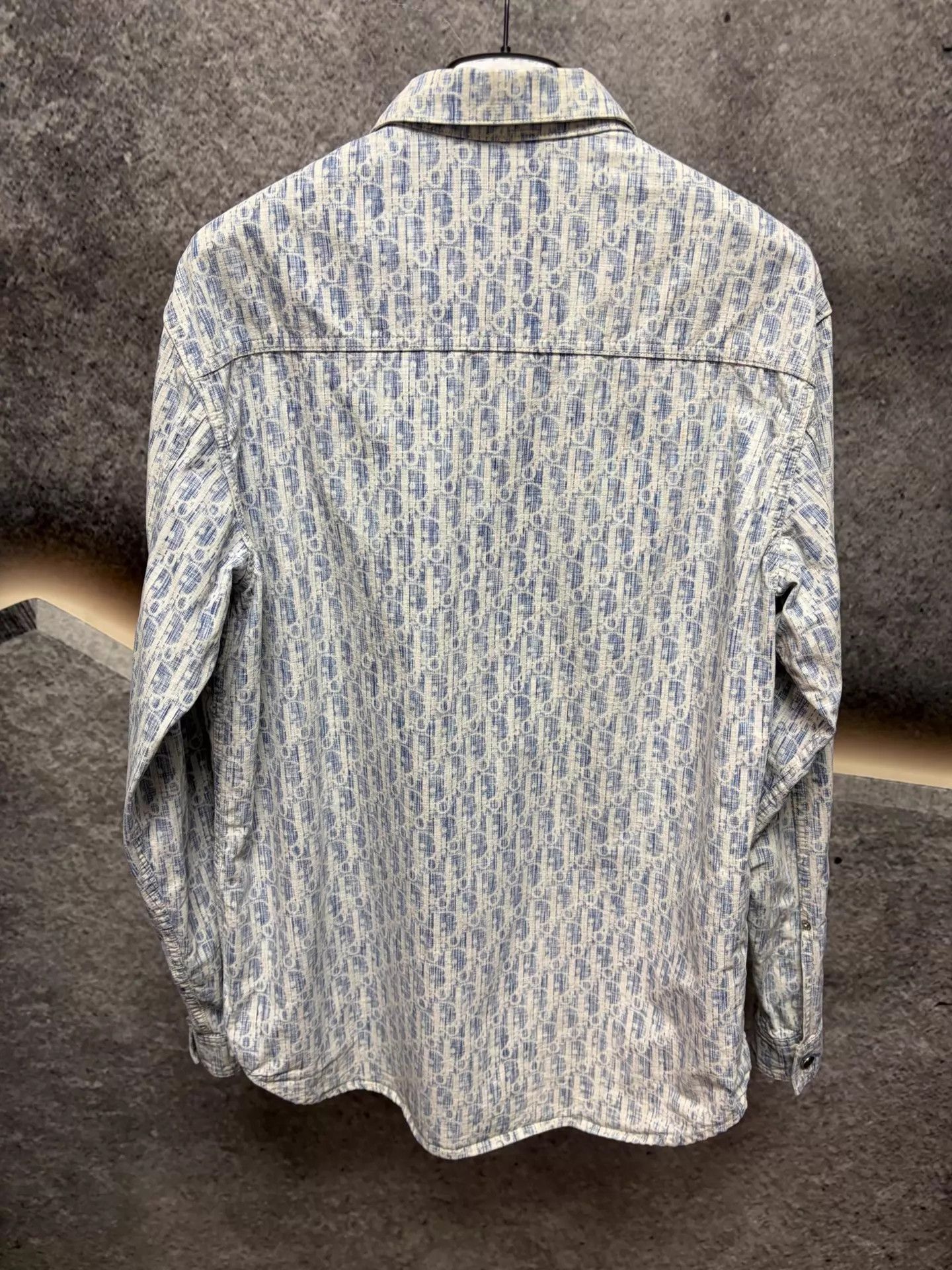 Dior Dior Men's Long Sleeve Shirt Japan 41 L Near New Size US L / EU 52-54 / 3 - 2 Thumbnail