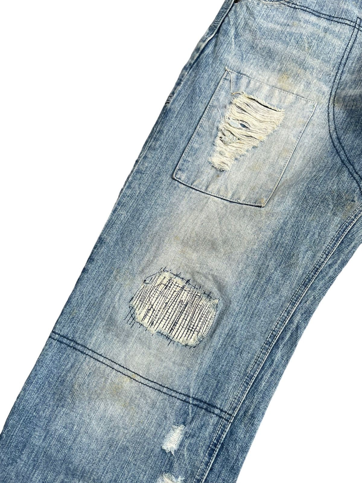 Vans Vans Custom Distresed Denim Size US 31 - 5 Thumbnail