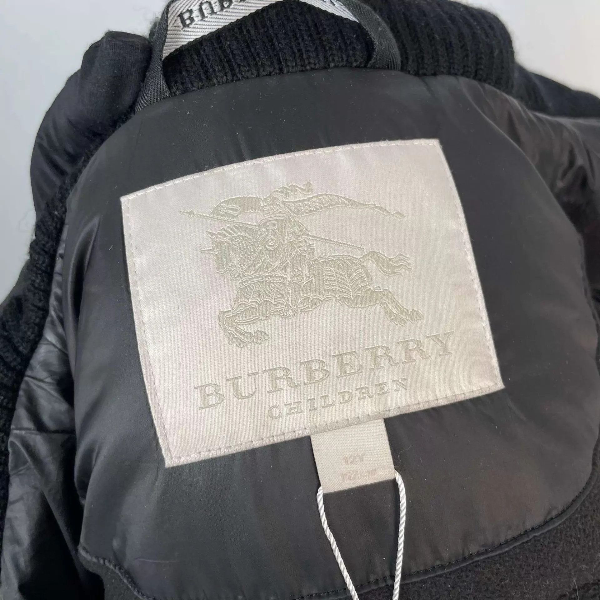 Burberry Burberry black mid-length puffer coat xs 150 Size XS / US 0-2 / IT 36-38 - 8 Thumbnail