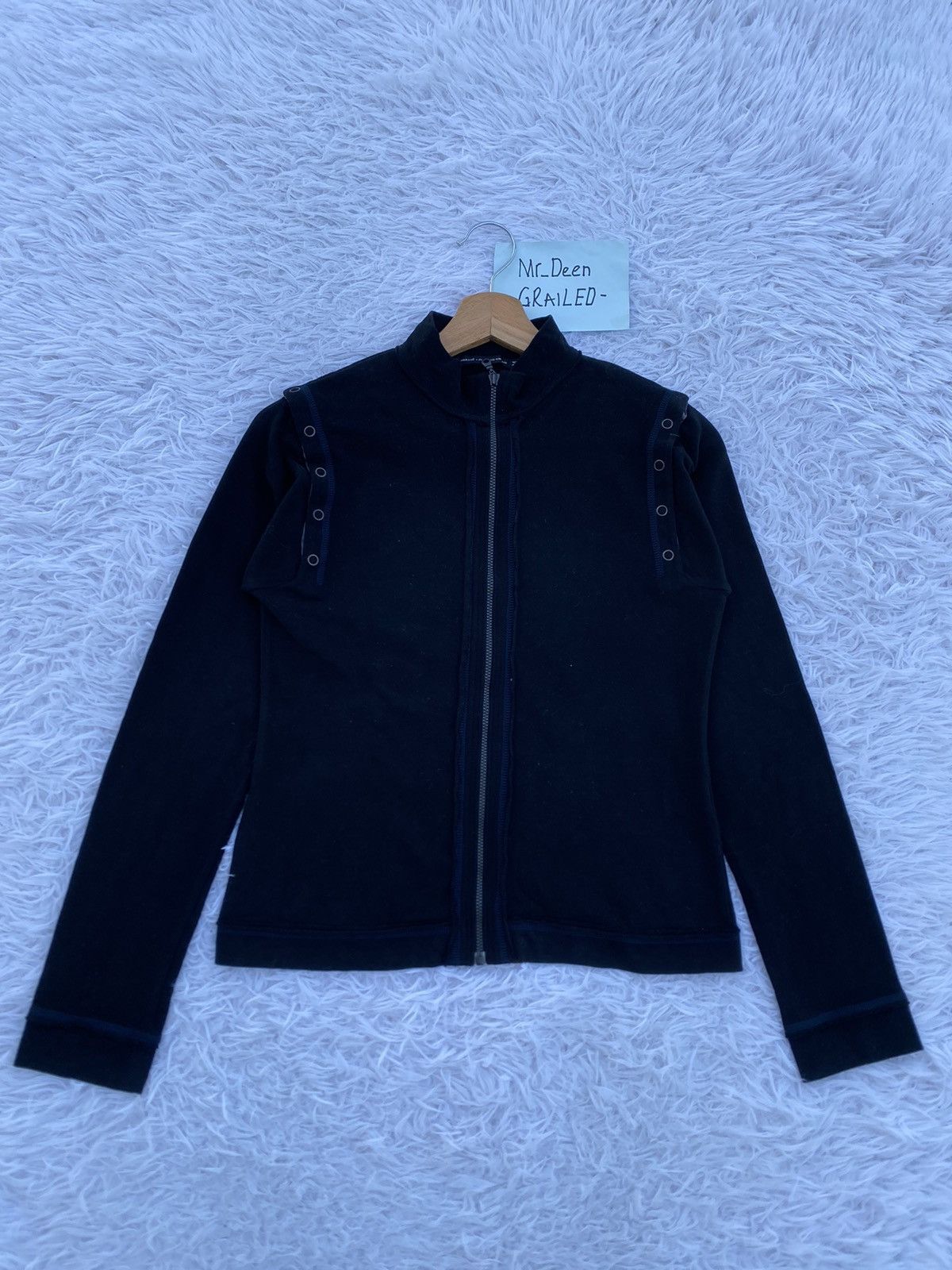 Marithe + Francois Girbaud Rare Marithe Francois Girbaud Zipped Sweater Jacket Size US M / EU 48-50 / 2 - 2 Thumbnail
