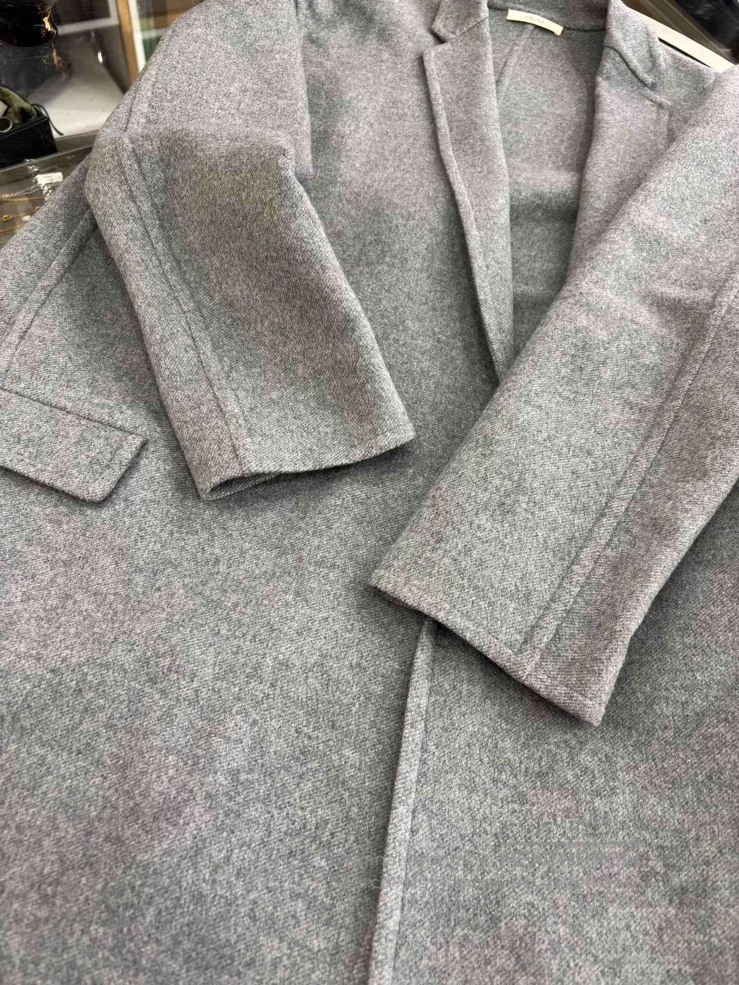 Celine Celine Phoebe Era Cashmere Coat. Size XS / US 0-2 / IT 36-38 - 9 Thumbnail