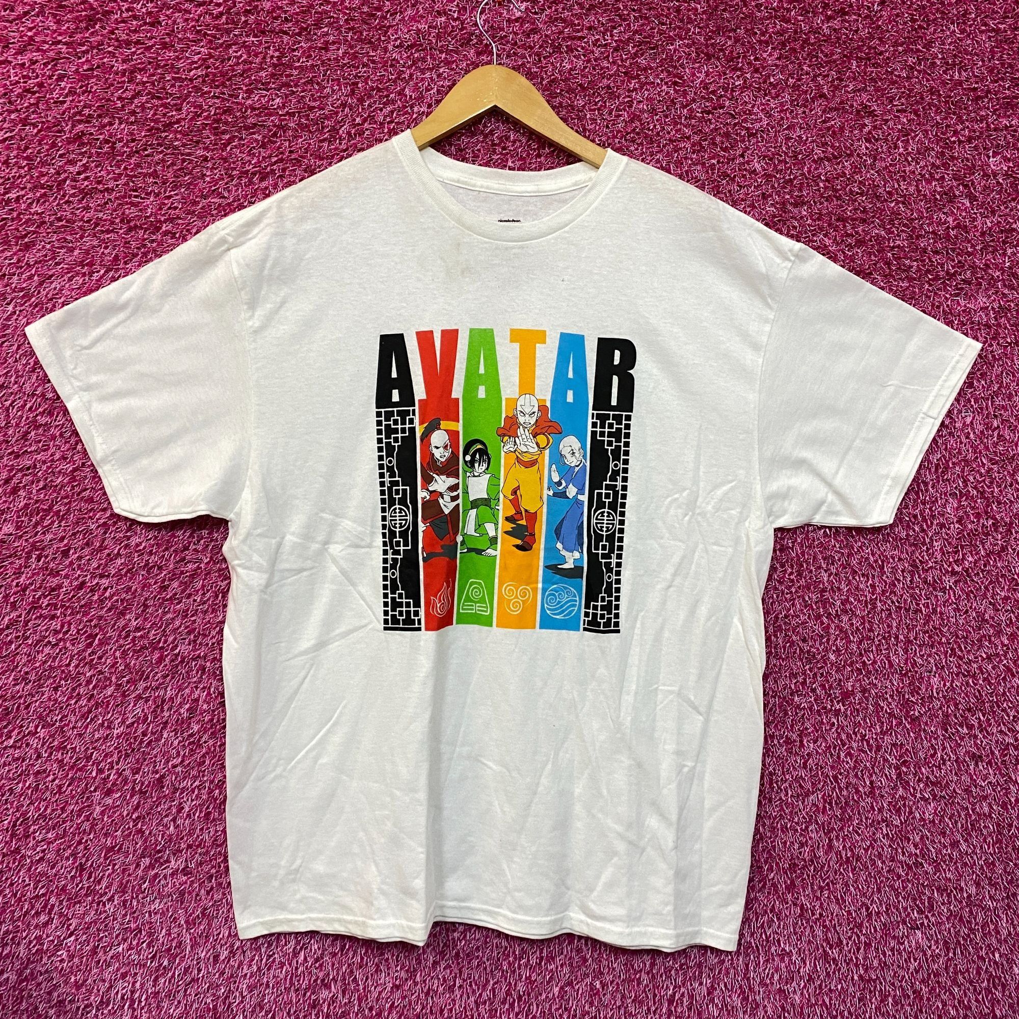 Nickelodeon Avatar The Last Airbender Anike white Tshirt size extra larg Size US XL / EU 56 / 4 - 1 Thumbnail
