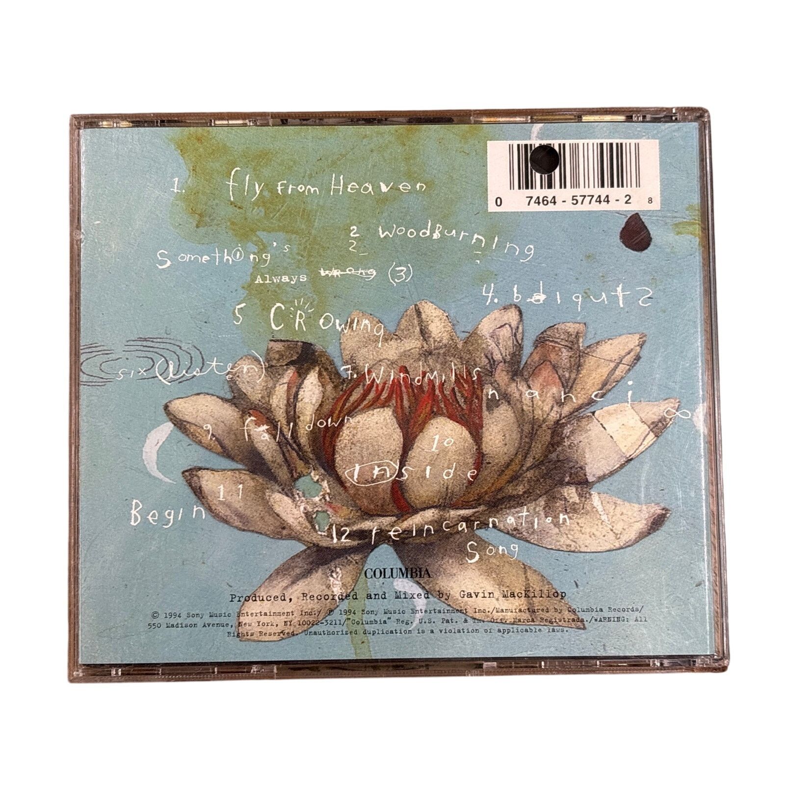 Sony Toad The Wet Sprocket - Dulcinea - CD - 1994 - Columbia Size ONE SIZE - 3 Thumbnail
