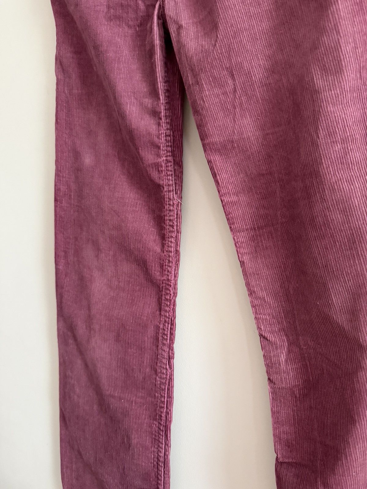 Levi's Vintage Levi’s White Tab Big E Corduroy Pants Talon Zip Size US 27 - 6 Thumbnail