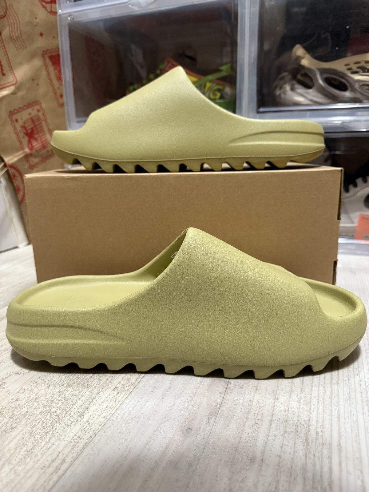 Adidas × Kanye West Adidas Yeezy Slide Resin 2022 Size US 13 / EU 46 - 3 Thumbnail