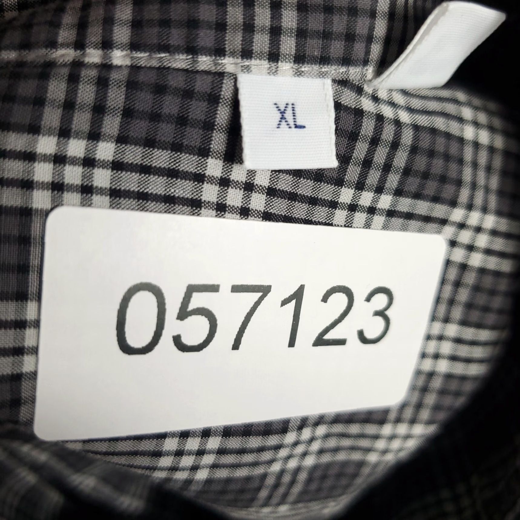 Faconnable Façonnable Button-Up Shirt Mens XL Gray Plaid Long Sleeve Casual Size US XL / EU 56 / 4 - 8 Thumbnail
