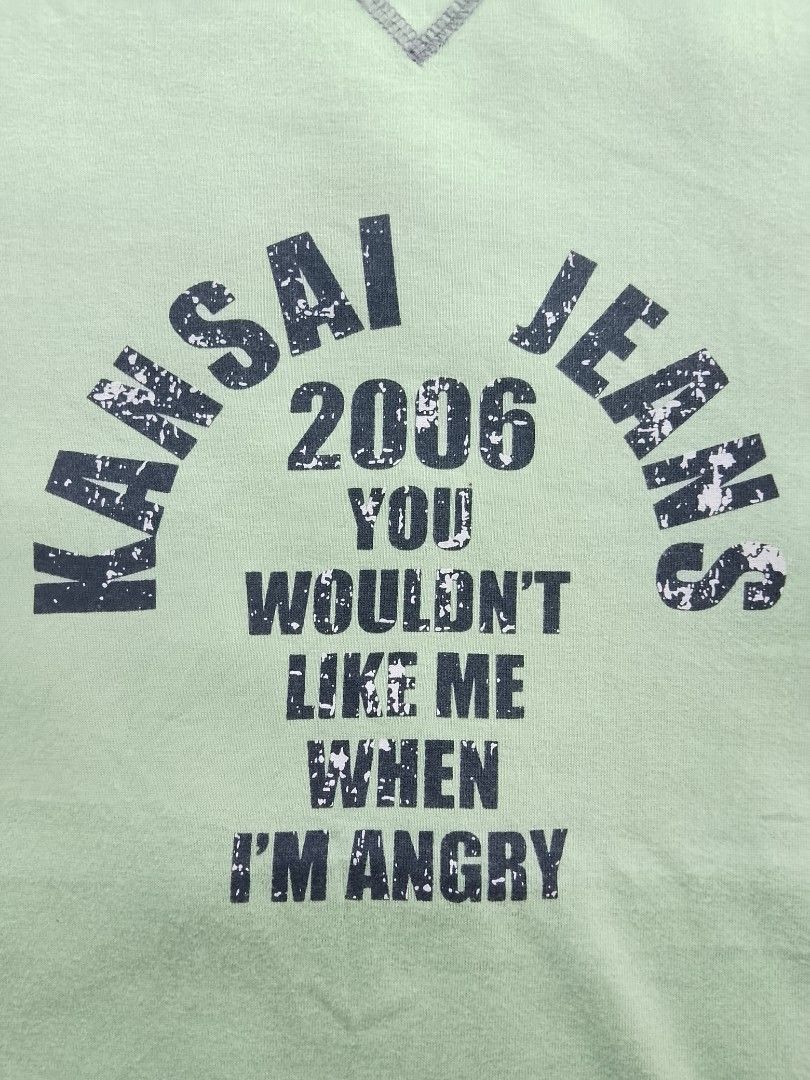 Kansai Yamamoto Vintage Kansai Jeans Tee Size US L / EU 52-54 / 3 - 3 Thumbnail
