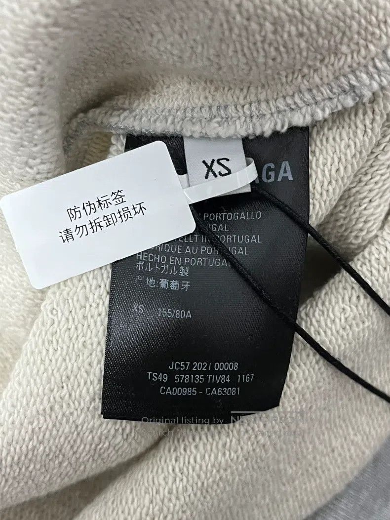 Balenciaga Balenciaga Front and Back Slogan Logo Printed Hooded Pullo Size XS / US 0-2 / IT 36-38 - 7 Thumbnail