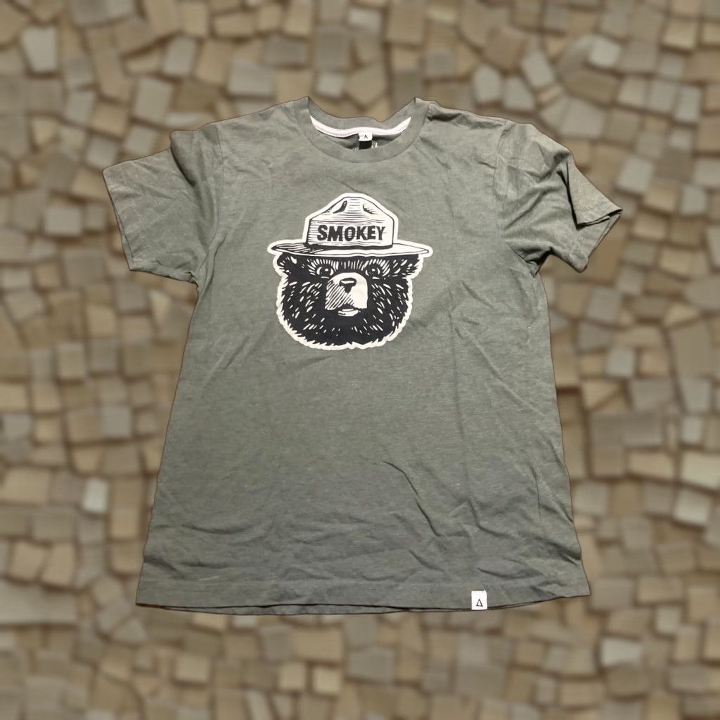 Vintage Smokey The Bear The Landmark Shirt Women’s Size Small Green T-Shirt Vintage No Size S / US 4 / IT 40 - 1 Thumbnail