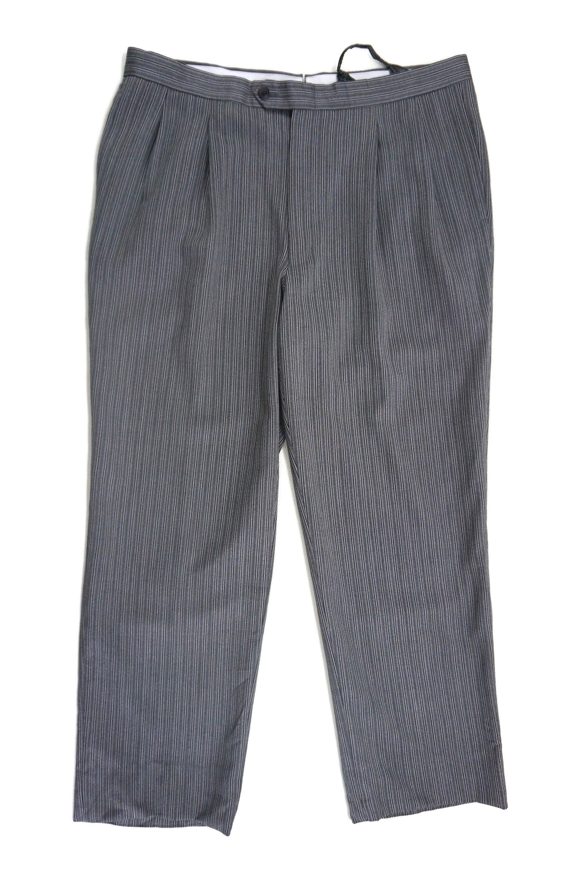 Aquascutum Aquascutum Pants Size W38xL29.5 Pleated Wool Silk Blend Size US 38 / EU 54 - 1 Thumbnail