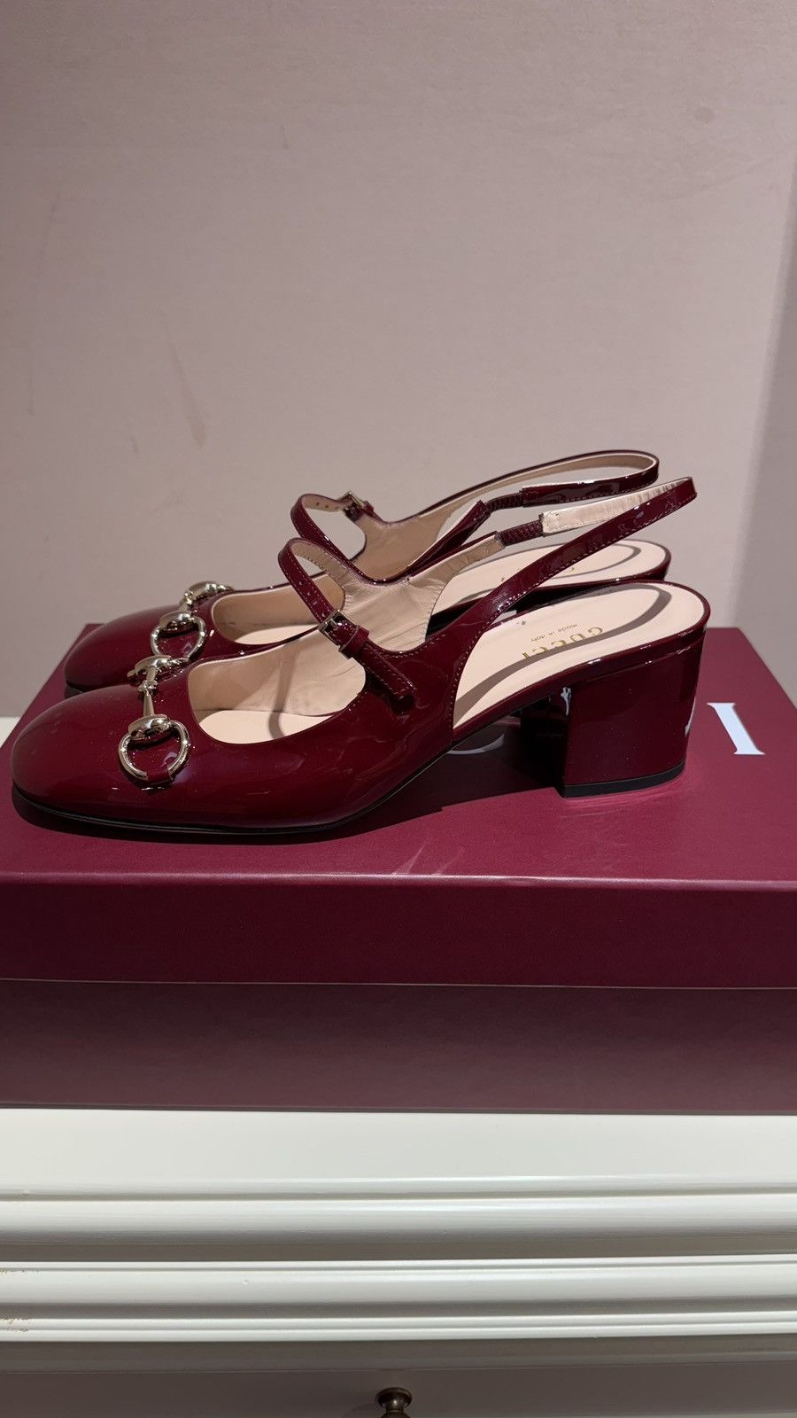 Gucci Women’s Horsebit Pump Size US 7.5 / IT 37.5 - 5 Thumbnail