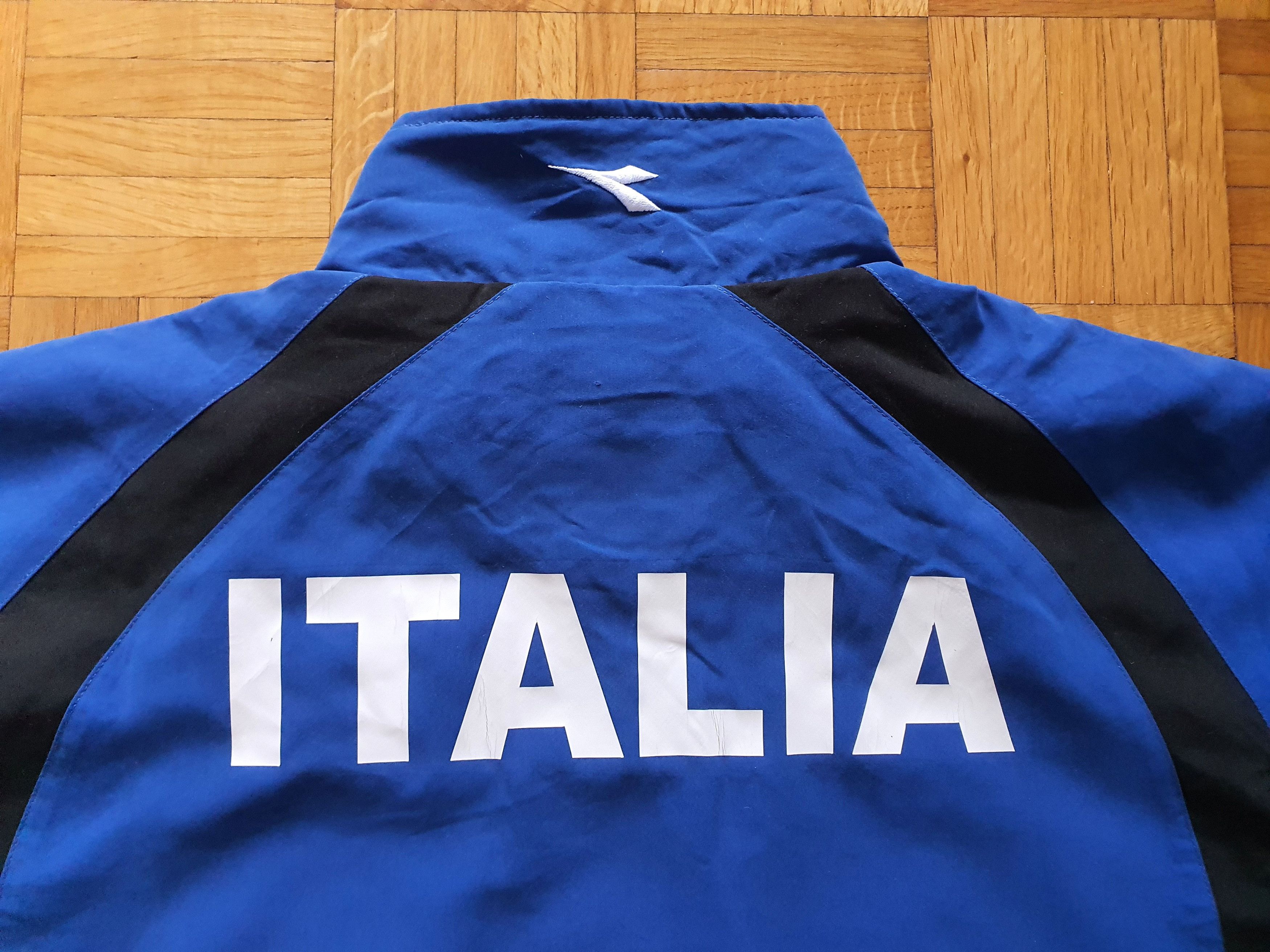 Diadora Vintage (1990s) Tracksuit Top Jacket - Italy Military Size US XXL / EU 58 / 5 - 12 Thumbnail
