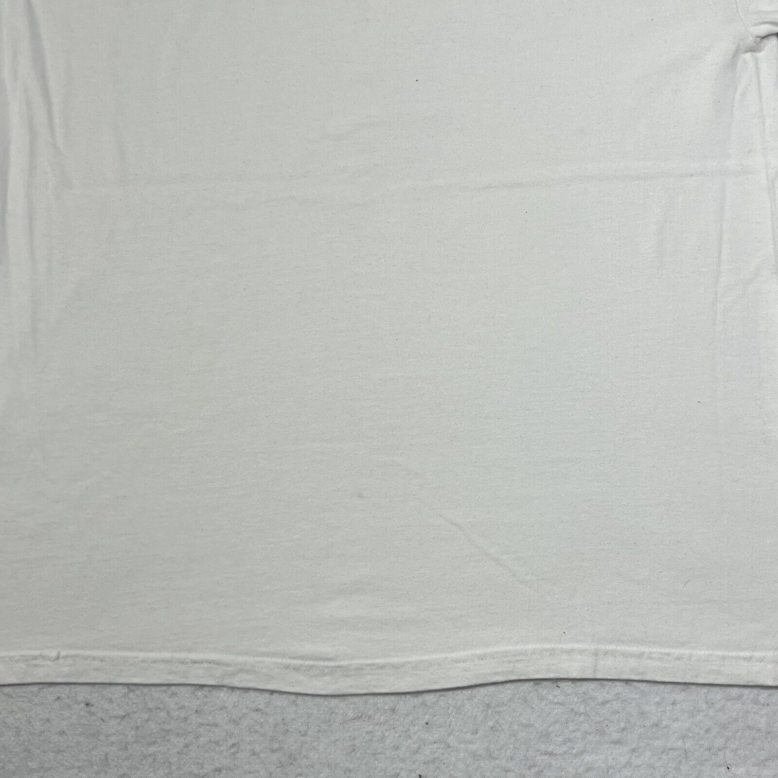 Hanes Vintage Linuxcare White Tee Graphic T Shirt Hanes Size US L / EU 52-54 / 3 - 12 Thumbnail