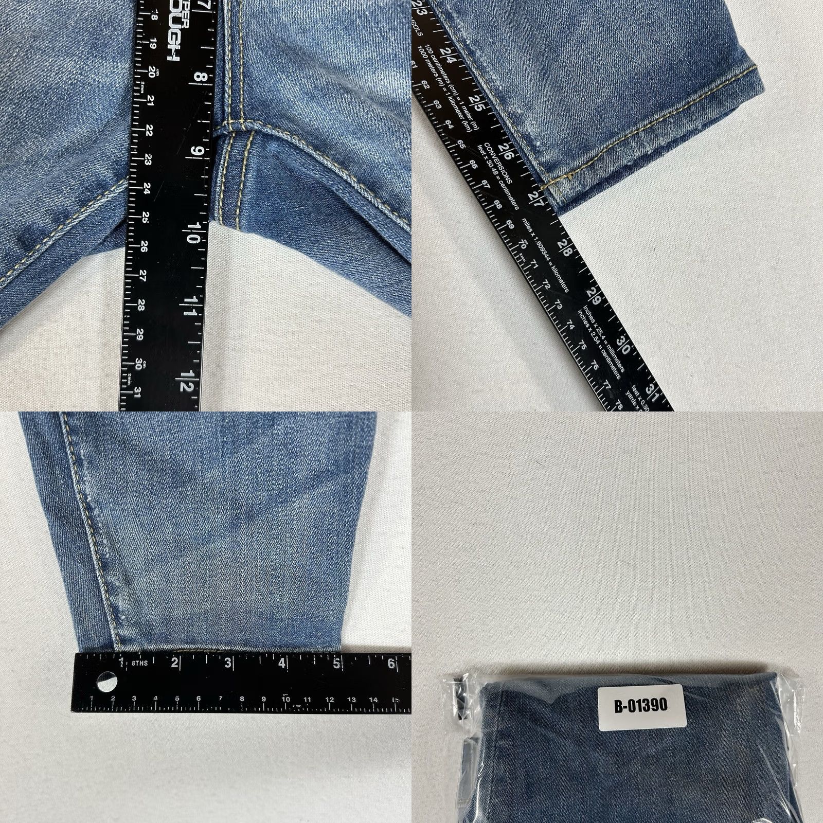 Gap Gap 1969 Legging Jeans Womens 29 Short Blue Denim Skinny Mid Rise 29S Casual S-M-L? Size 29" - 9 Thumbnail