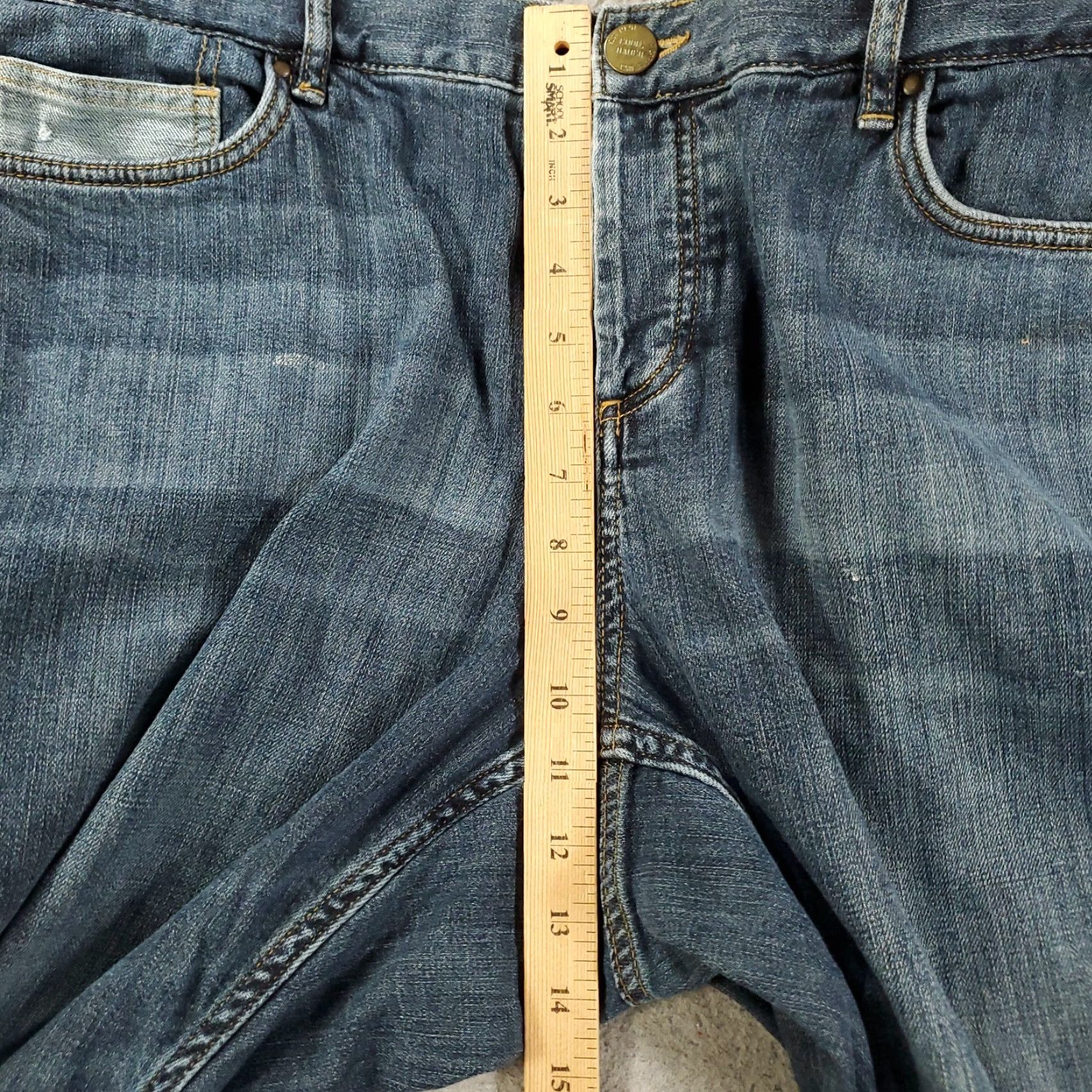 Eddie Bauer VINTAGE Eddie Bauer Flannel Lined Jeans Blue Straight Leg Womens 18W Jeans Size 40" / US 18 - 3 Thumbnail