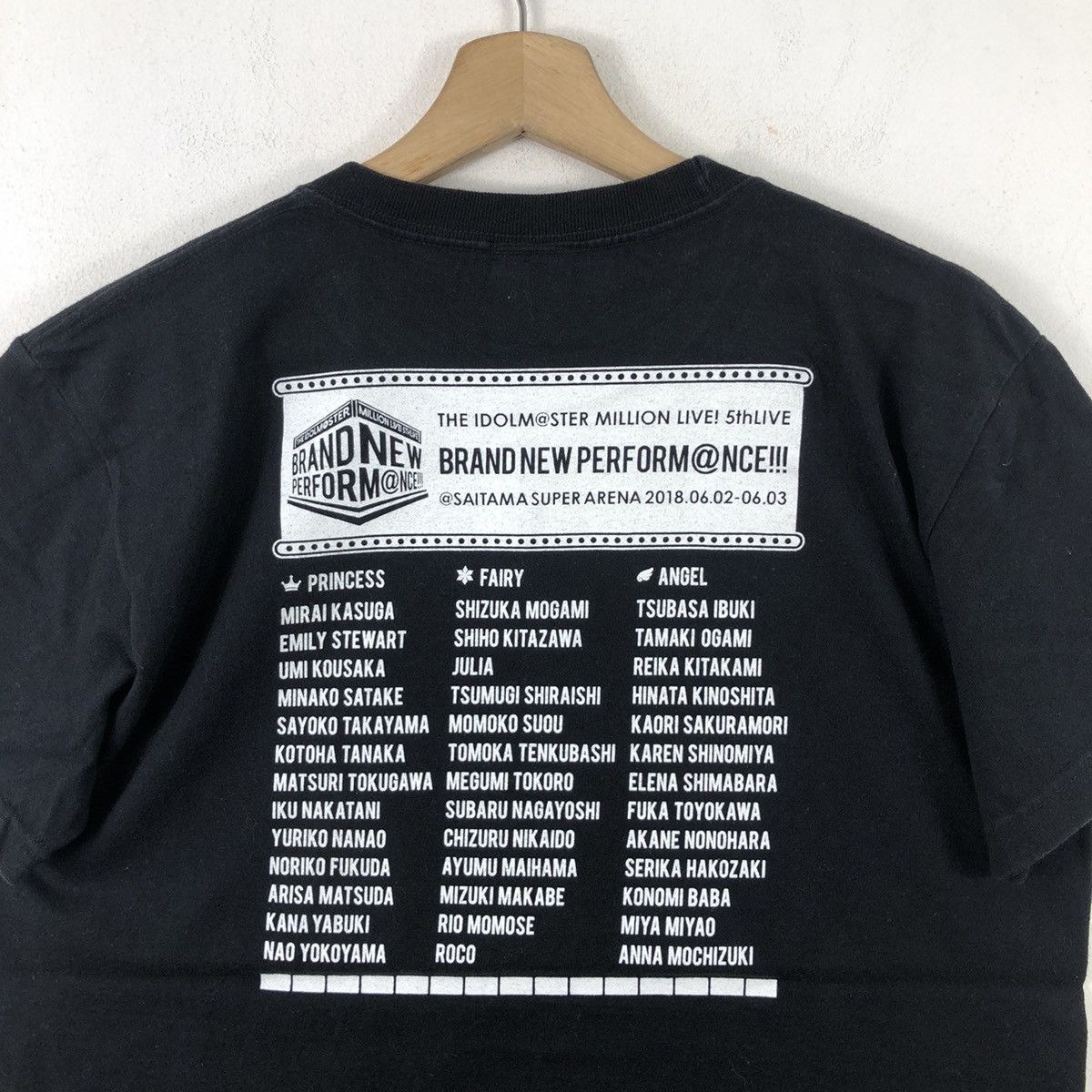 Anime × Japanese Brand The Idolmaster Tee Shirt Brand New Performance Anime Size US M / EU 48-50 / 2 - 5 Thumbnail