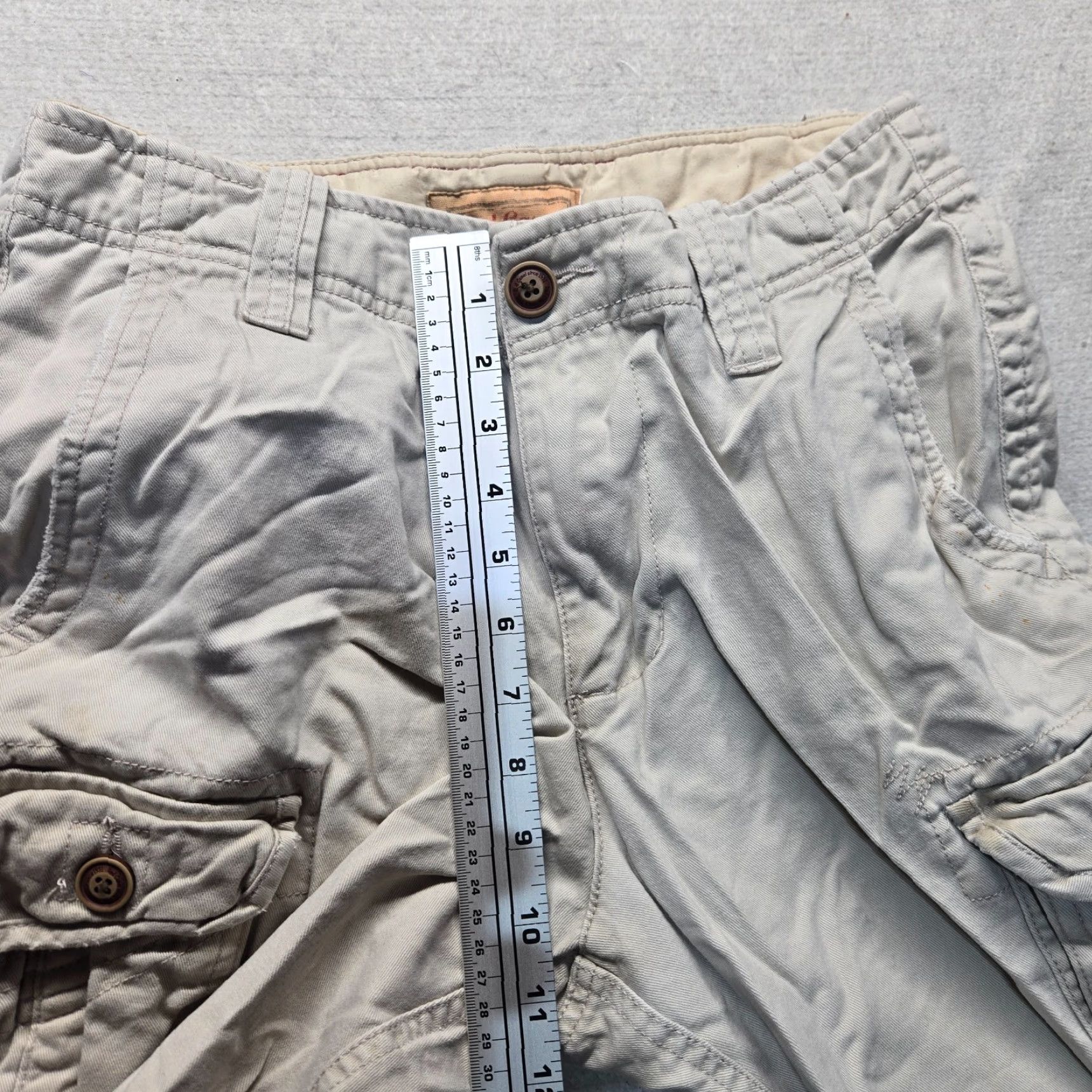 Camel Red Camel Beige Cargo Shorts 100% Cotton Adult Men Size 30 Kn Black Size US 30 / EU 46 - 6 Thumbnail