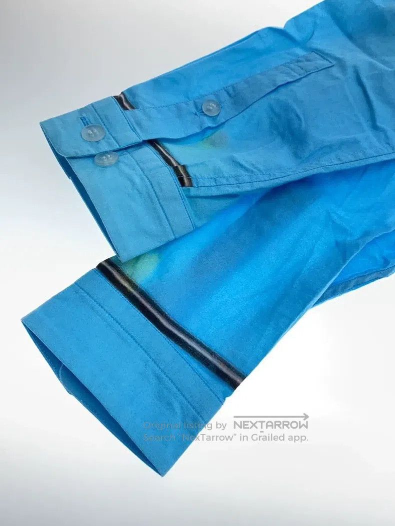 Issey Miyake Issey Miyake Blue Shirt Size M / US 6-8 / IT 42-44 - 3 Thumbnail