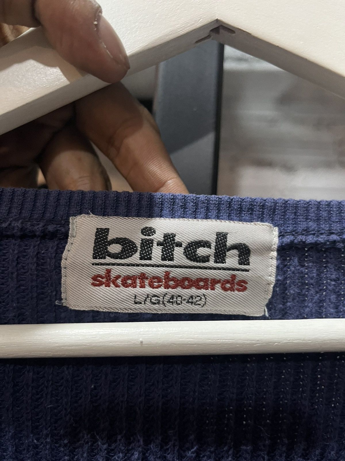 Vintage Bitch Skateboards Sweatshirt Font Logo 90s Size US L / EU 52-54 / 3 - 4 Thumbnail