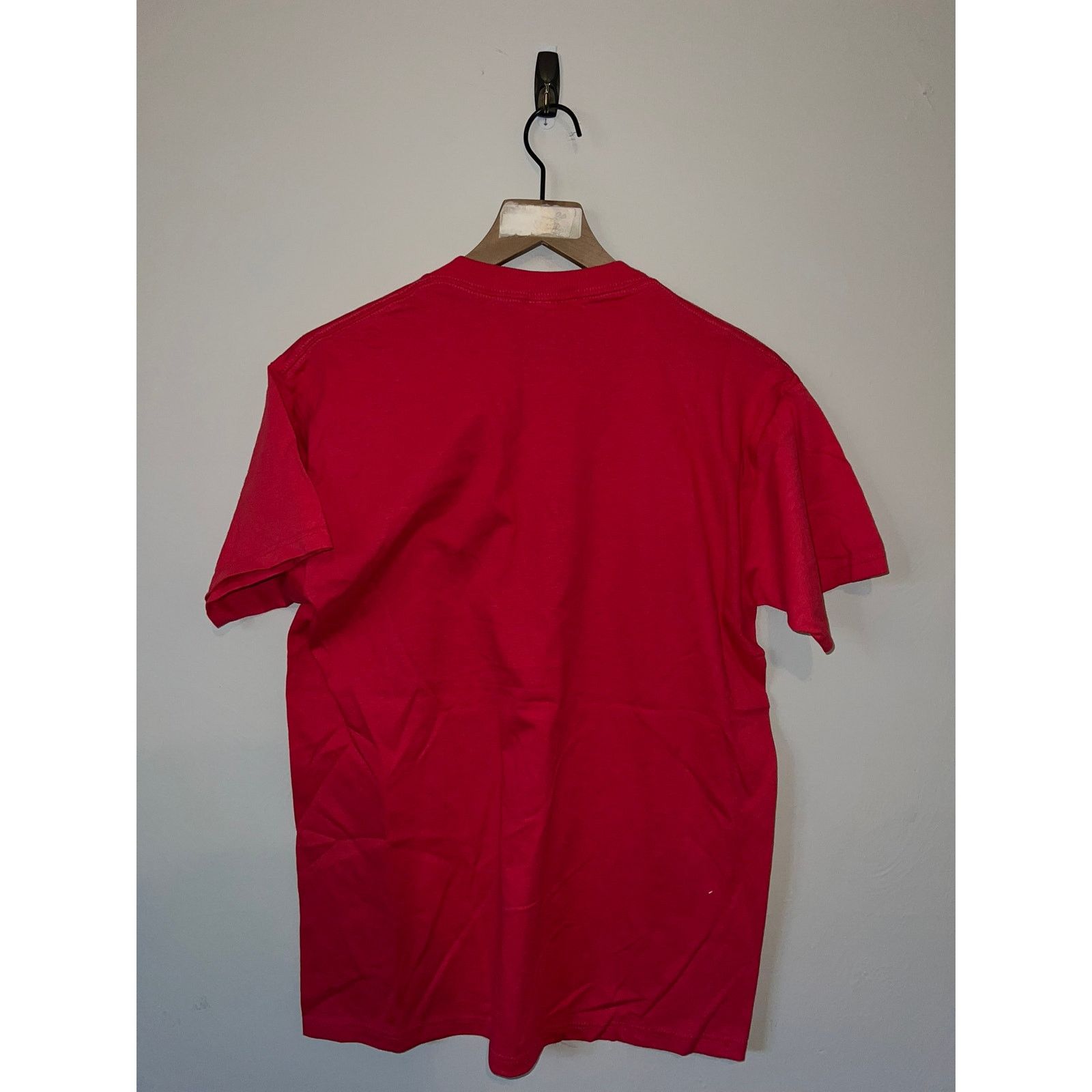 Jerzees Vintage Montana Heart Shirt Tee Bright Red Graphic VTG 90s M Size US M / EU 48-50 / 2 - 7 Thumbnail